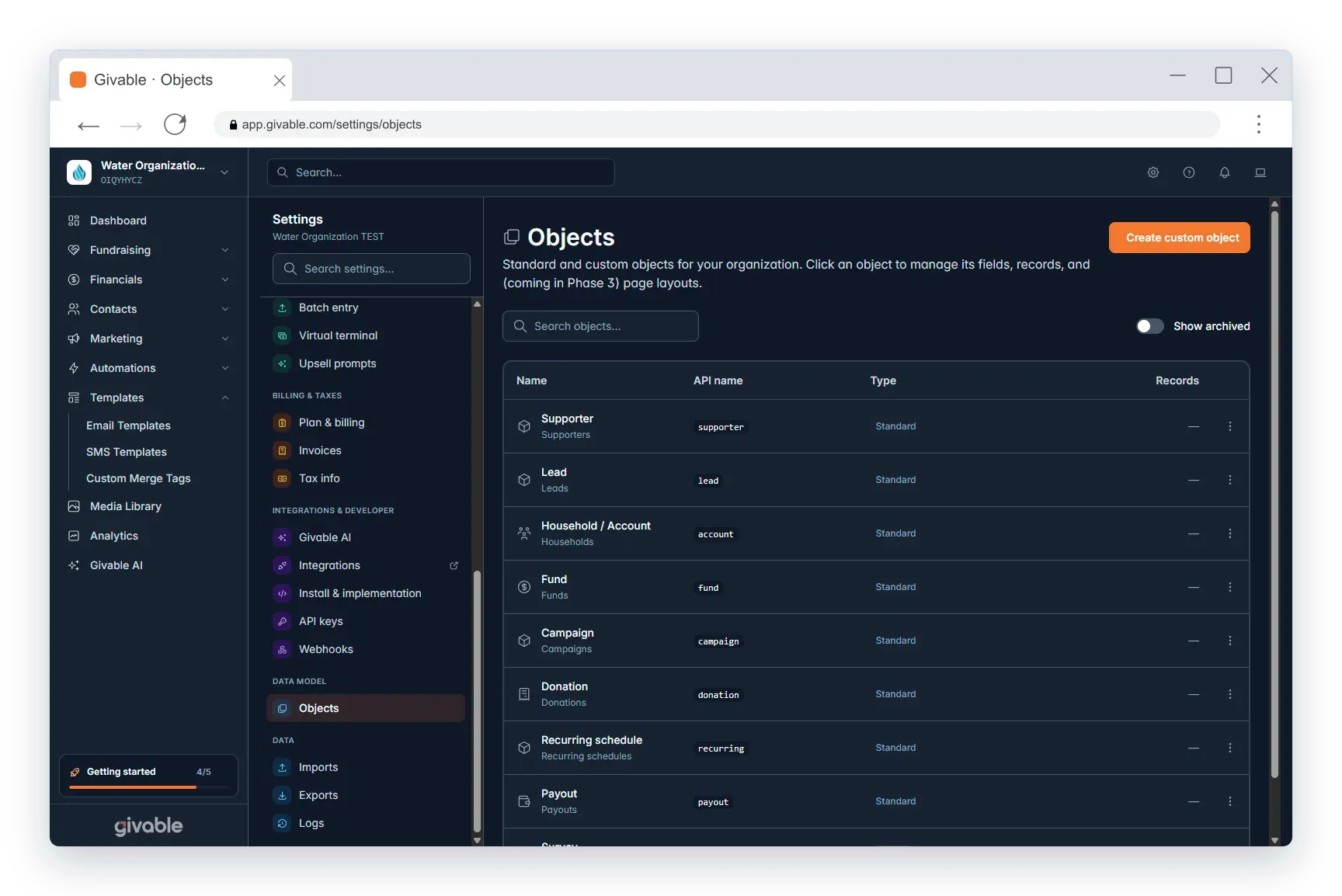 Custom Fields & Objects overview