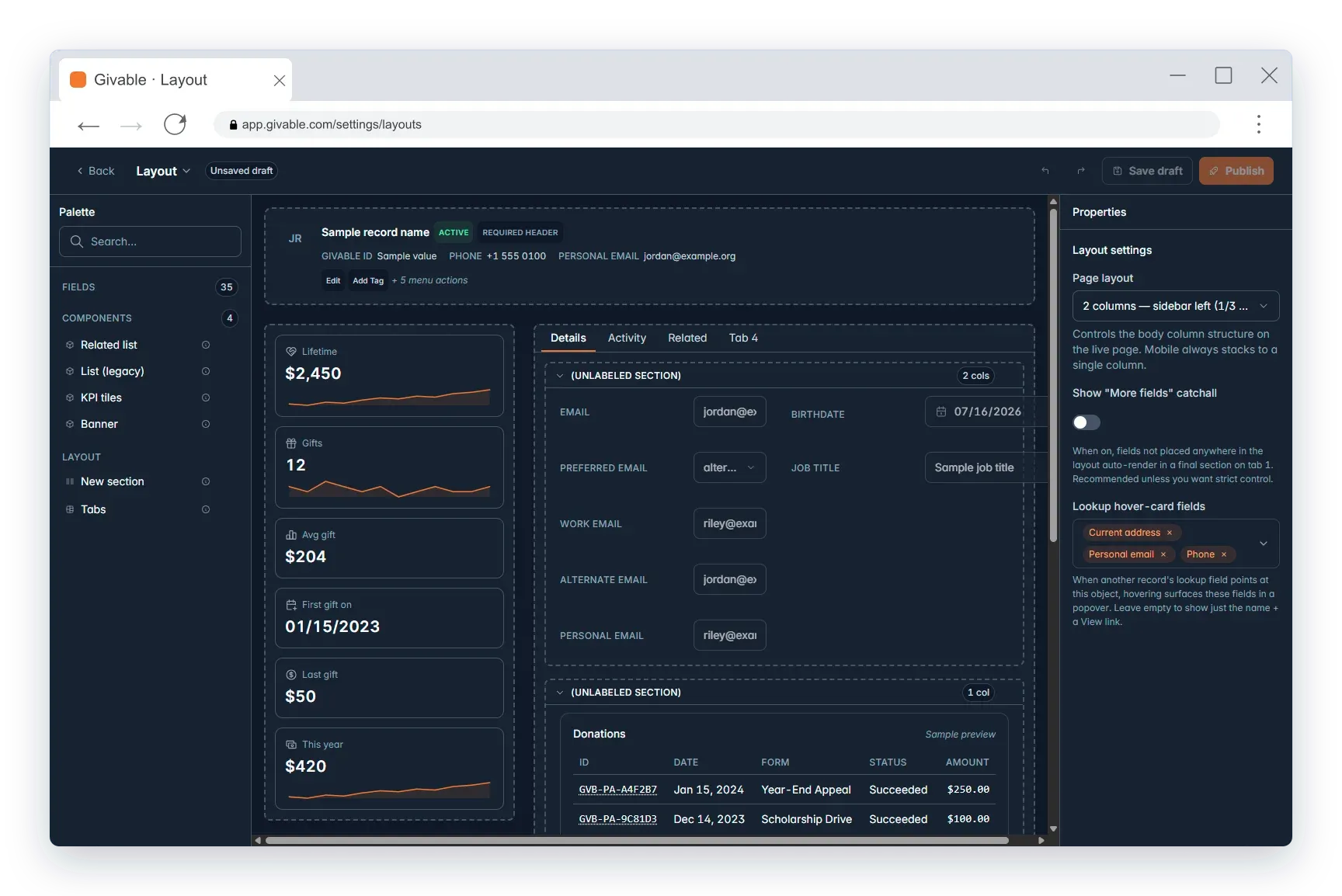 Object builder